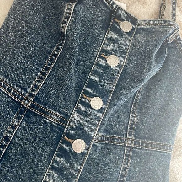 Denim mini dress - Picture 4 of 4